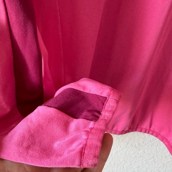 J. Lindeberg Janice Mid Layer Golf Jacket Sz XS Hot Pink Zip Front Performance - Picture 3 of 15